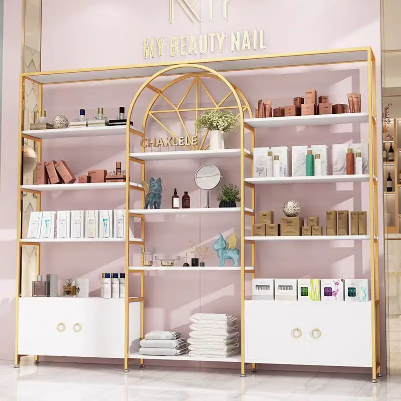 Expositor de pie personalizado - Luxury Skincare & Spa Reviews reseña y precio